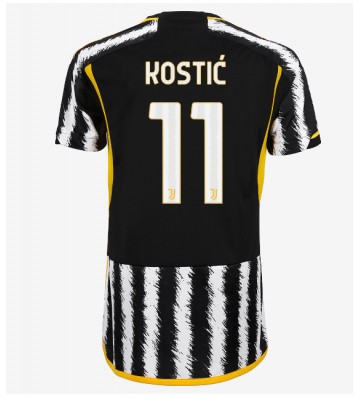 Juventus Filip Kostic #11 Replika Hjemmebanetrøje Dame 2023-24 Kortærmet
